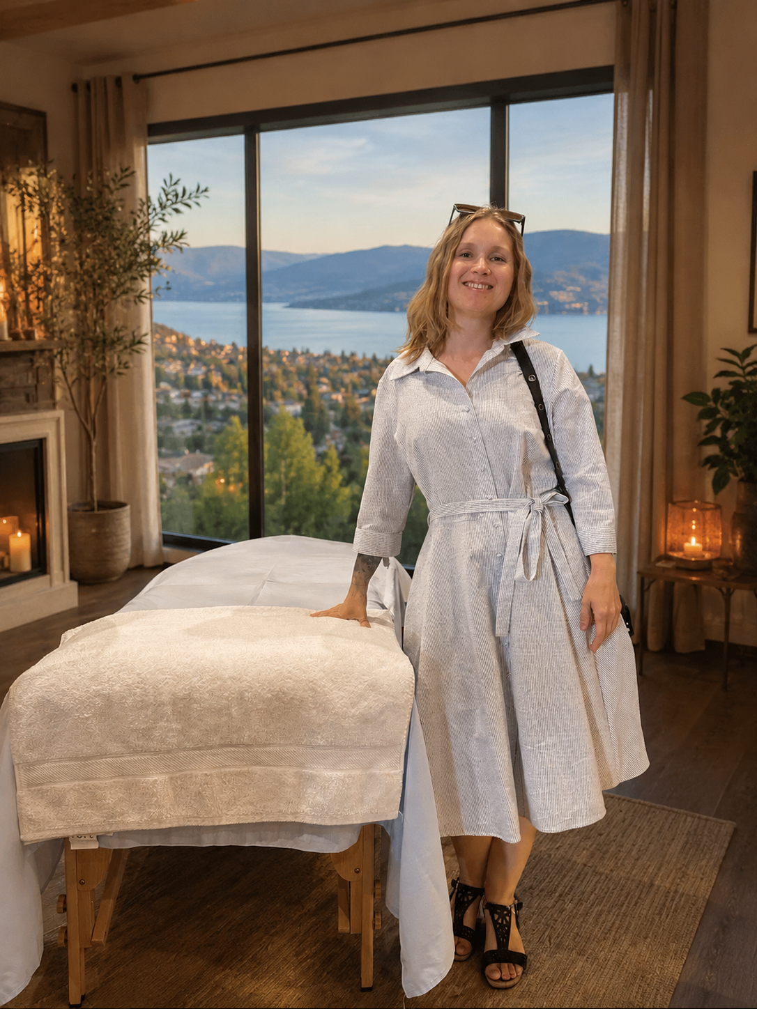 Victoria, mobile massage therapist in Kelowna